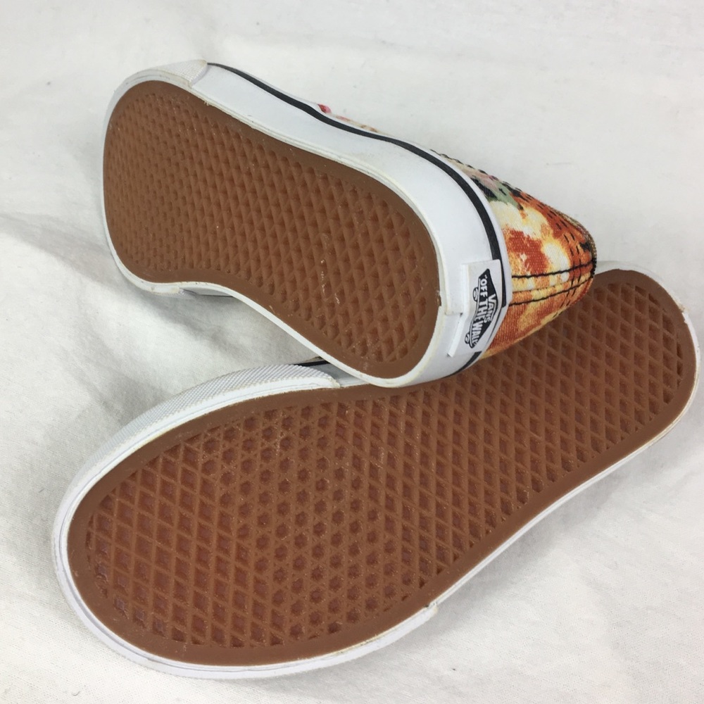 NIB Kids Vans Classic with Floral Pattern NEW - Picture 4 of 6